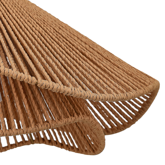 Светильник подвесной бежевый/черный E27 1*40W SLE6023-603-01