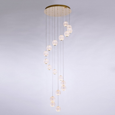 Подвесной светильник Delight Collection Elliot Diamante MD20001012-18A gold