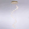 Подвесной светильник Delight Collection Elliot Diamante MD20001012-18A gold