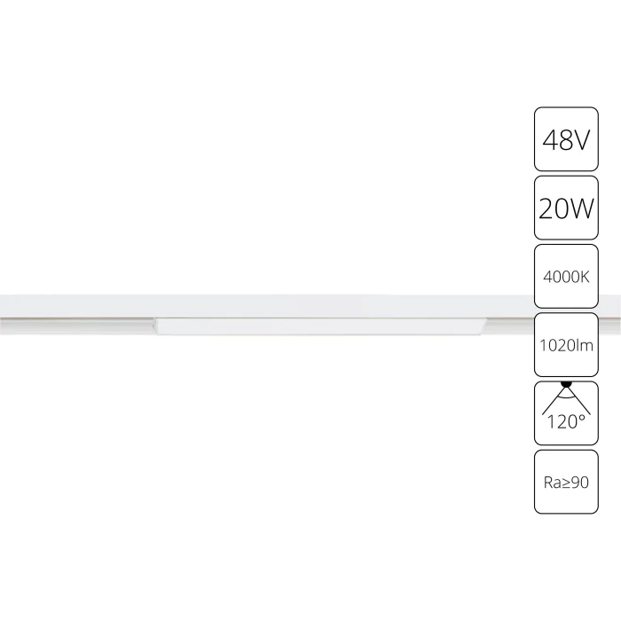 Магнитная трековая система Arte Lamp LINEA A4663PL-1WH