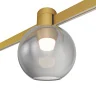Магнитный трековый светильник FARM Золотистый LED 1*3W 4000K 89Lm Ra90 120 IP20 D85xH1 ST819.246.03