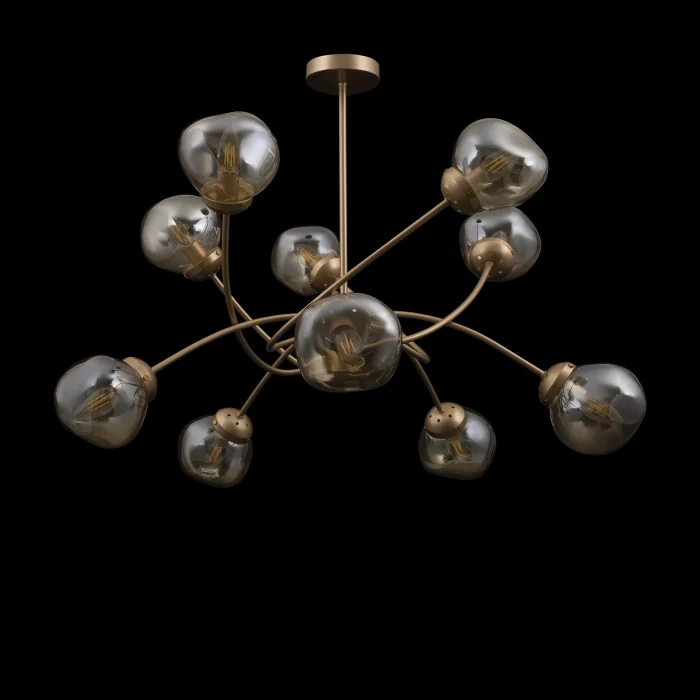 Люстра на штанге Freya Volani FR8017PL-10MG