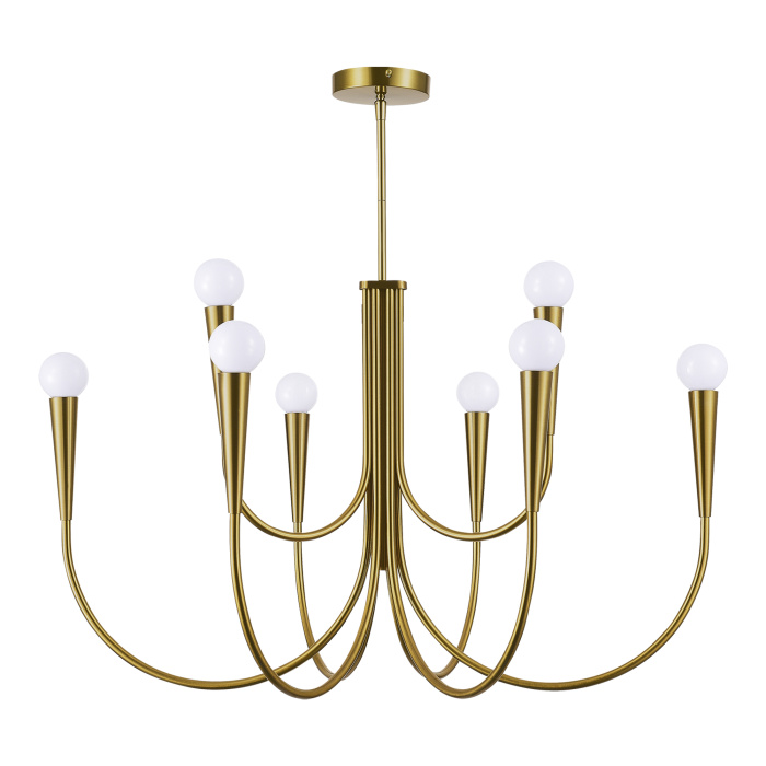 Светильник подвесной ST-Luce Латунь E14 9*60W SL1243.303.09