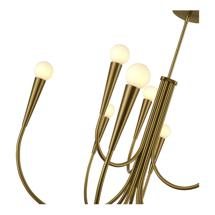 Светильник подвесной ST-Luce Латунь E14 9*60W SL1243.303.09