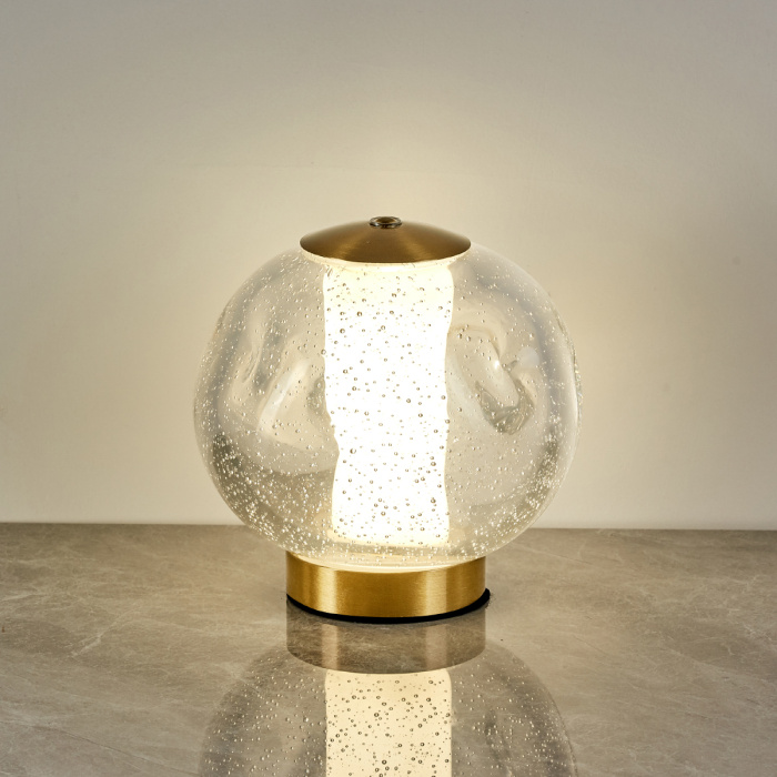 Настольная лампа Delight Collection OD2437 OT2437-T brass/clear