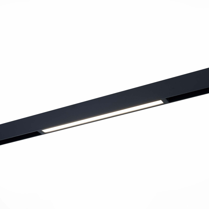 Светильник трековый Черный LED 1*18W 4000K 1 400Lm Ra>90 120 IP20 L410xW25xH41 220V ST657.446.18