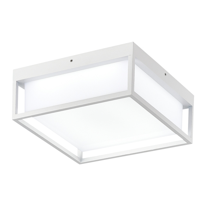 Светильник уличный потолочный ST-Luce белый/белый LED 1*20W 3000K/4000K/5000K SL9517.502.01