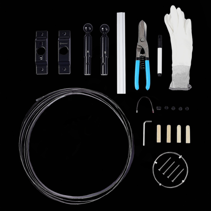 Тросовая световая система без источника света ST-Luce Черный ST962.407.00