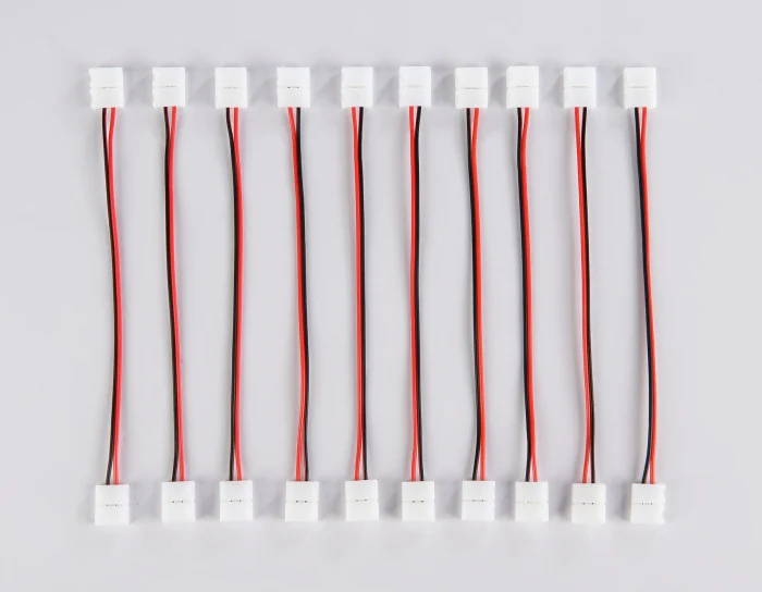 Соединитель гибкий двухсторонний для светодиодной ленты 2835 12/24V (2 конт.) 150 мм GS7551 (10шт) Ambrella light GS7551