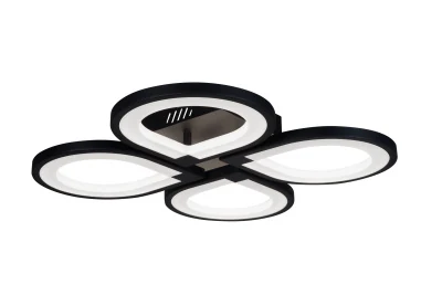 Светильник потолочный iLedex Clover 6885/4 BK