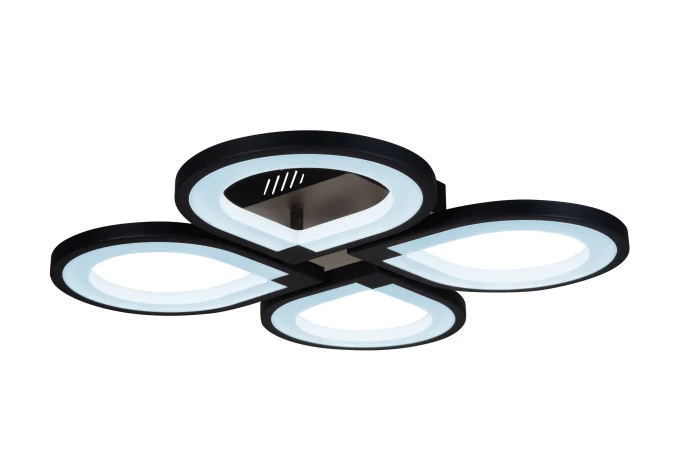 Светильник потолочный iLedex Clover 6885/4 BK