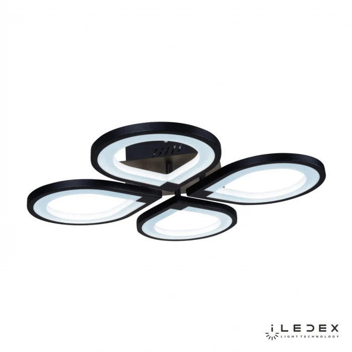 Светильник потолочный iLedex Clover 6885/4 BK