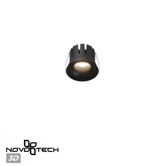 Встраиваемый светильник с переключателем цв. температуры Novotech Wir Eclat 359885