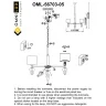 Люстра подвесная Omnilux Amelia OML-56703-05