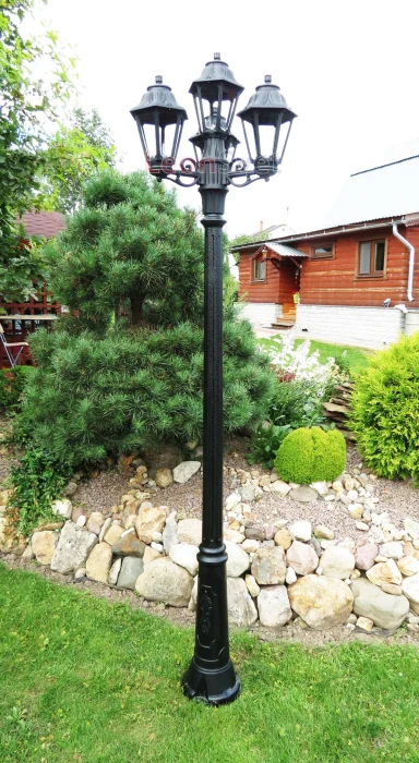 Садово-парковый фонарь FUMAGALLI RICU BISSO/ANNA 3+1 E22.157.S31.AXF1R