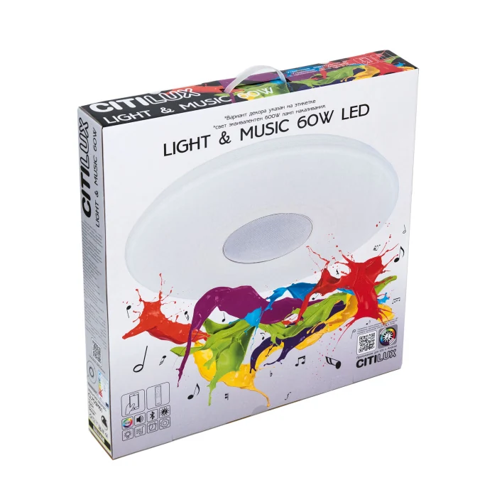 Потолочный светильник Citilux Light & Music CL703M61