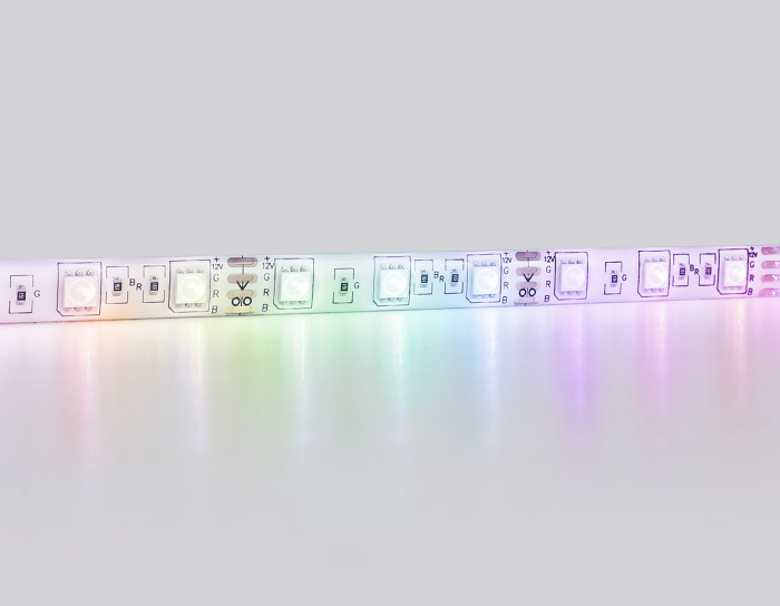 Комплект светодиодной ленты RGB Ambrella Light 5m GS2502 5050 60Led /14.4W m/ 12V IP65 RGB 5m Ambrella light GS2502
