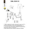 Светильник настенный Omnilux Padru OML-53301-01