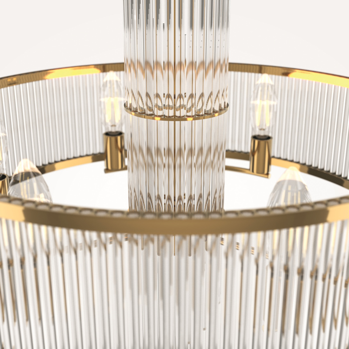 Подвесная люстра Maytoni Frame MOD174PL-06G