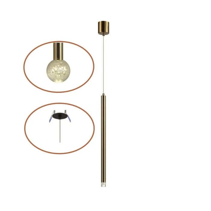 Подвесной светильник ODEON LIGHT HIGHTECH 4374/3LA