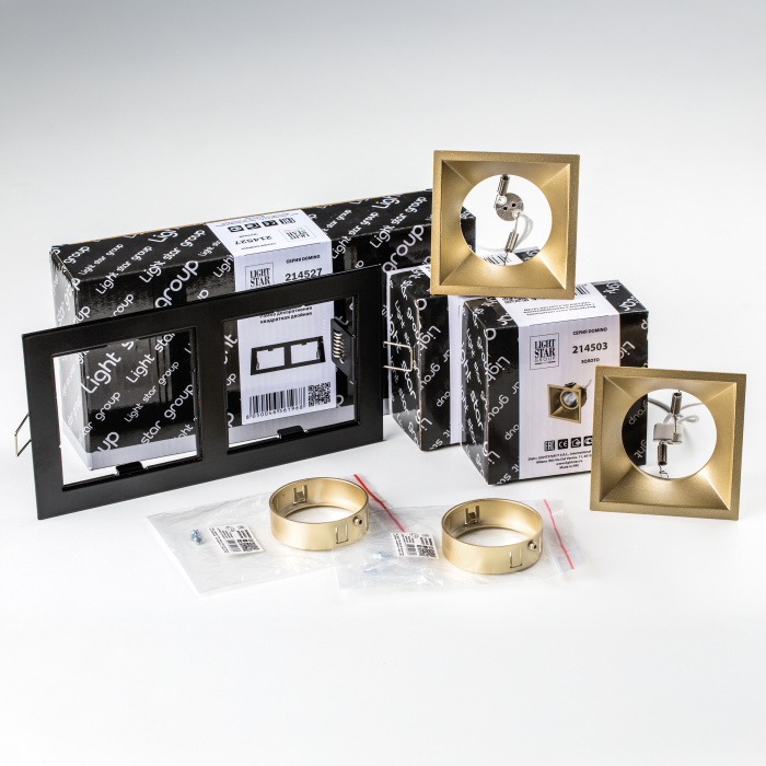 Комплект со светильником Lightstar Domino D5270303GMOD