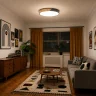 SLE200972-01 Светильник потолочный Серый, Светлое дерево/Белый LED 1*45W