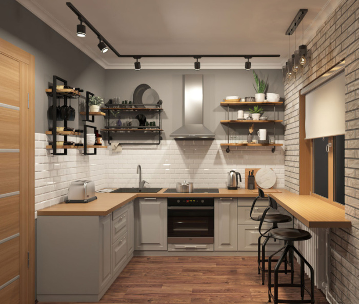 Светильник на шине Denkirs SOLID Ribe DK6401-BK