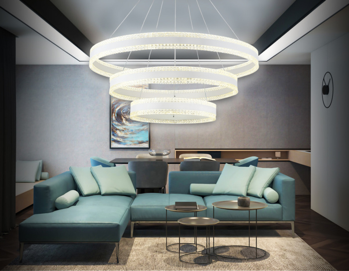 Управляемый подвесной светодиодный светильник Ambrella light FA6181