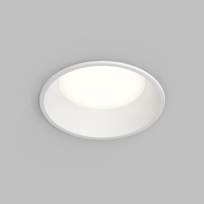 Точечный встраиваемый влагозащищенный светильник Denkirs Trim DK2451-WH