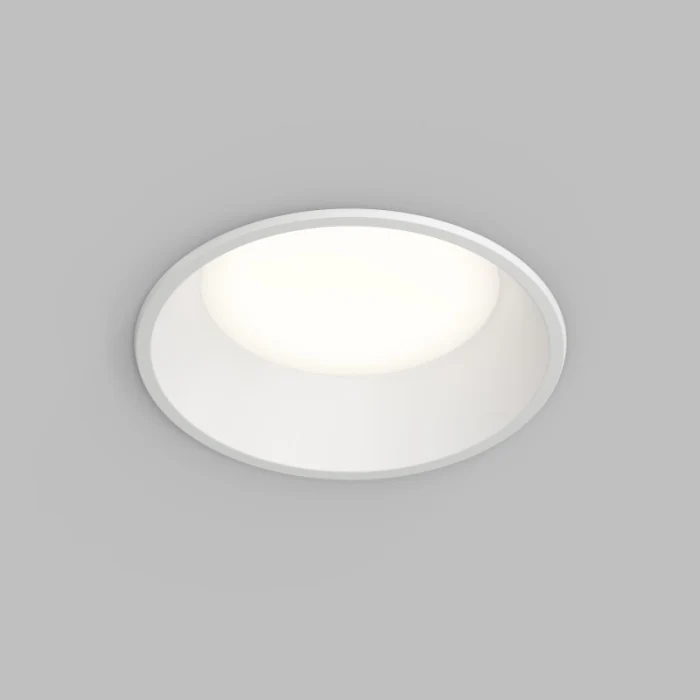 Точечный встраиваемый влагозащищенный светильник Denkirs Trim DK2451-WH
