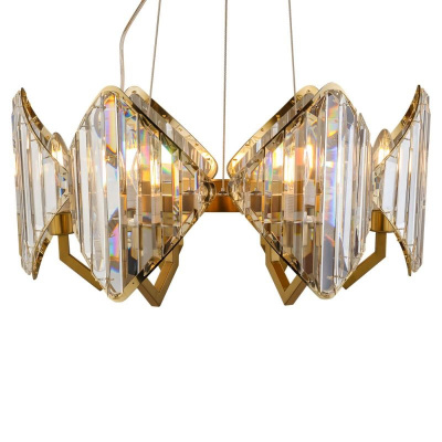 Подвесная люстра L&#039;Arte Luce Luxury Elegio L35606 с элементами из хрусталя