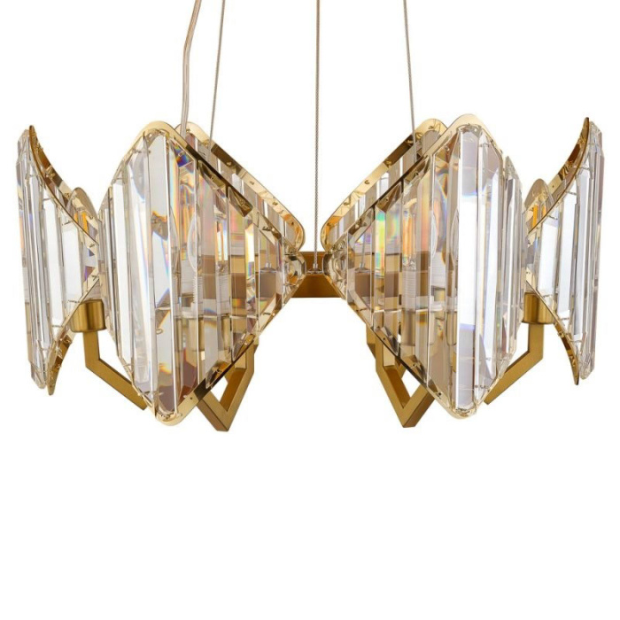 Подвесная люстра L'Arte Luce Luxury Elegio L35606 с элементами из хрусталя