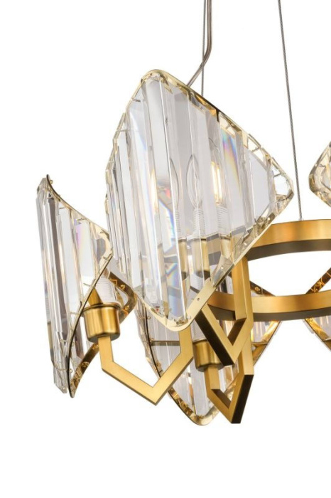 Подвесная люстра L'Arte Luce Luxury Elegio L35606 с элементами из хрусталя