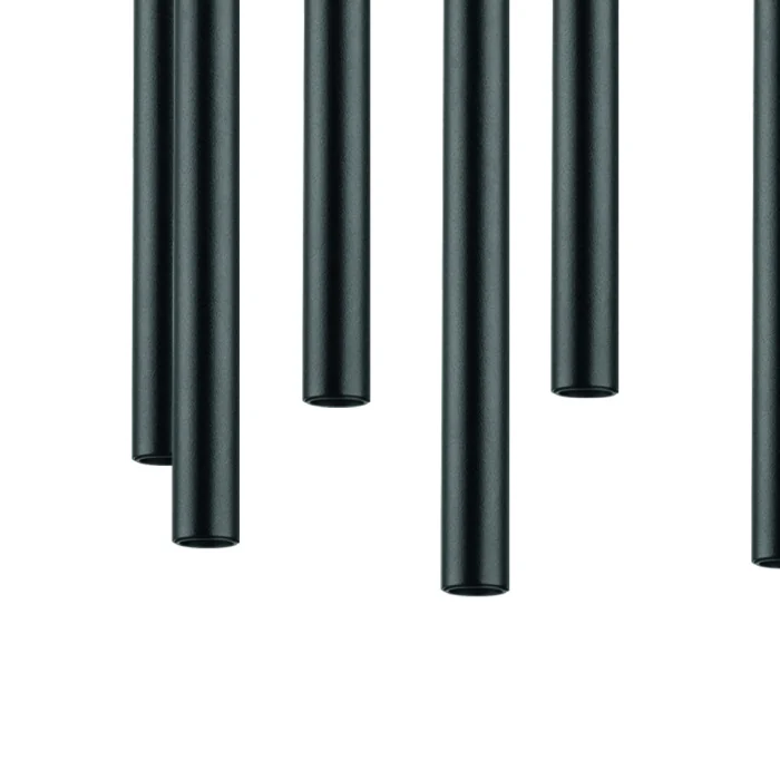 Подвесная люстра TUBO LED 40W 2560LM 25G ЧЕРНЫЙ 4000K Lightstar L8T747447