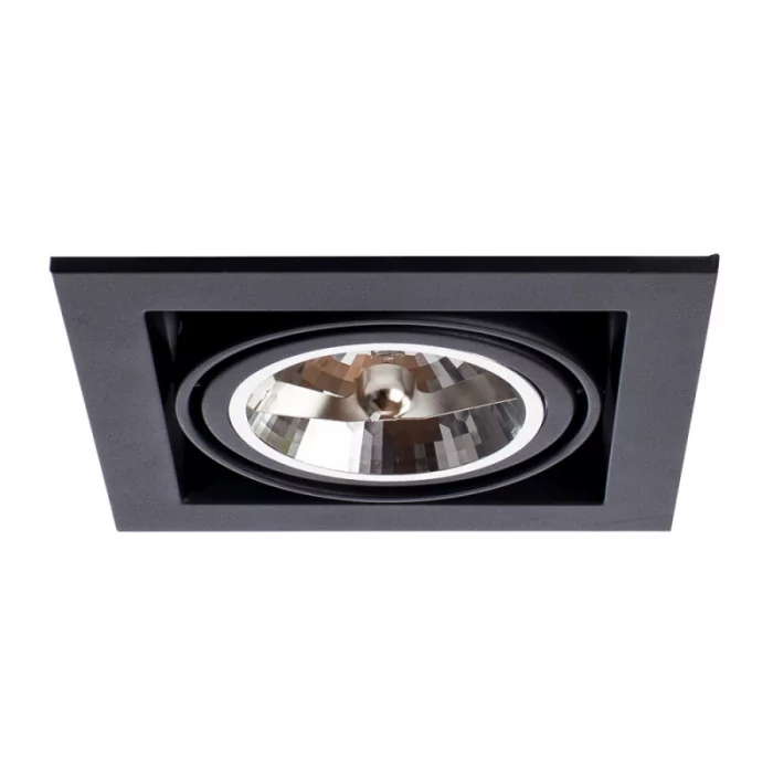 Встраиваемый светильник Arte Lamp Cardani A5935PL-1BK