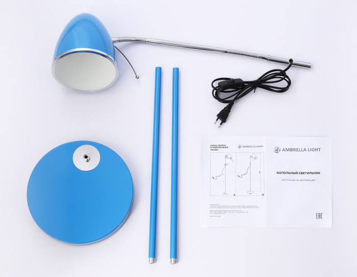 Светильник напольный с выключателем на проводе Ambrella light TR97691