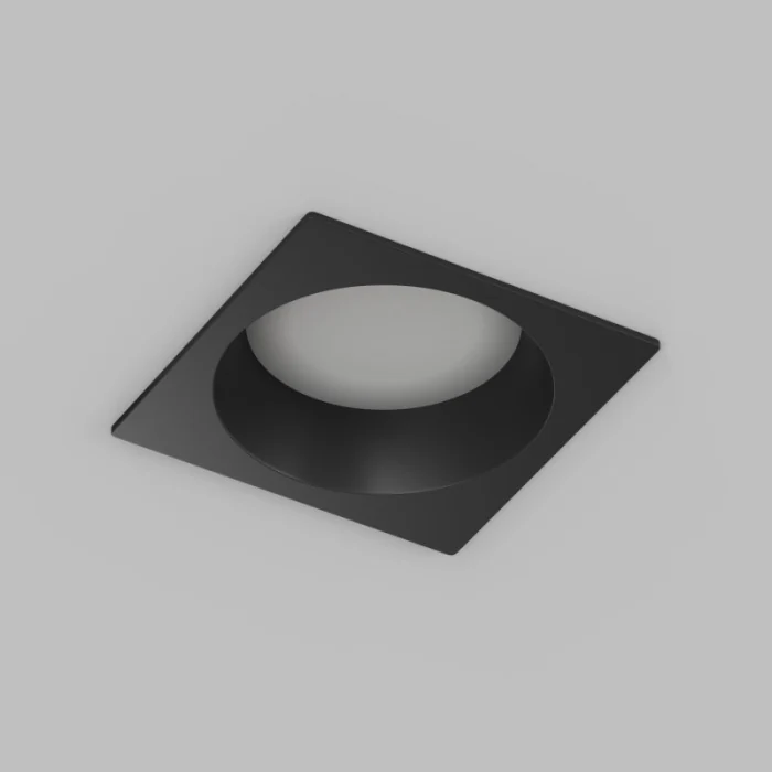 Точечный встраиваемый влагозащищенный светильник DEEP DK3104-BK