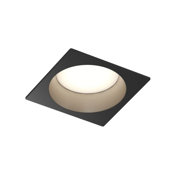 Точечный встраиваемый влагозащищенный светильник DEEP DK3104-BK