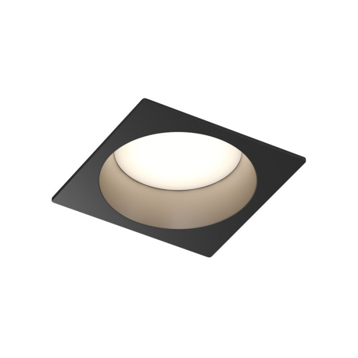 Точечный встраиваемый влагозащищенный светильник DEEP DK3104-BK