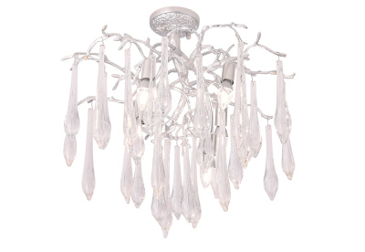 Люстра Crystal Lux REINA PL5 D600 SILVER PATINA
