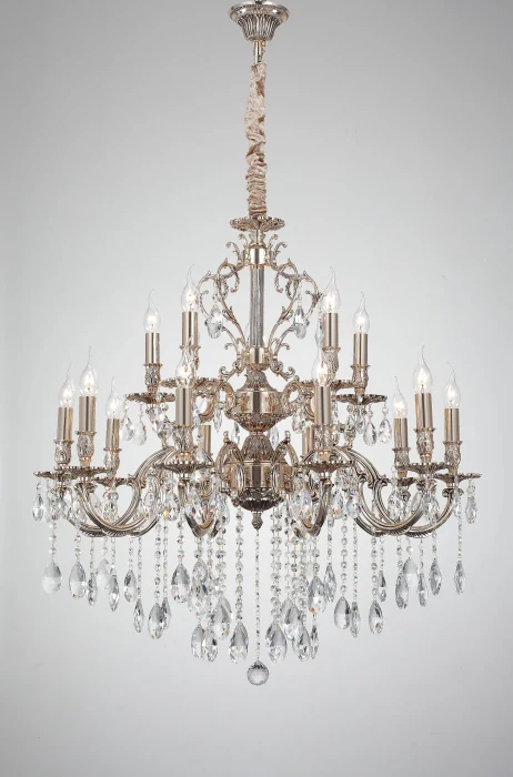 Люстра подвесная Lucia Tucci BARLETTA 1730.15 coffe gold