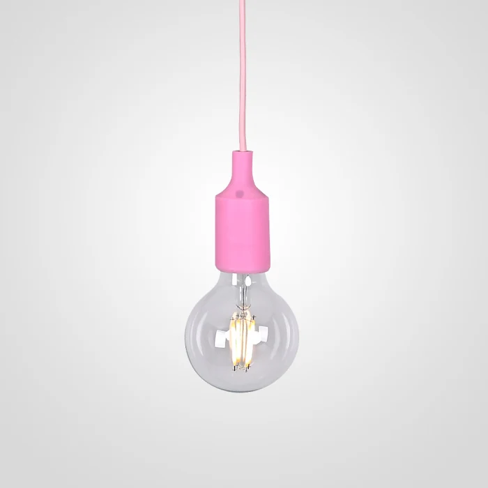 Подвесной светильник Muuto E27 Pink ImperiumLoft