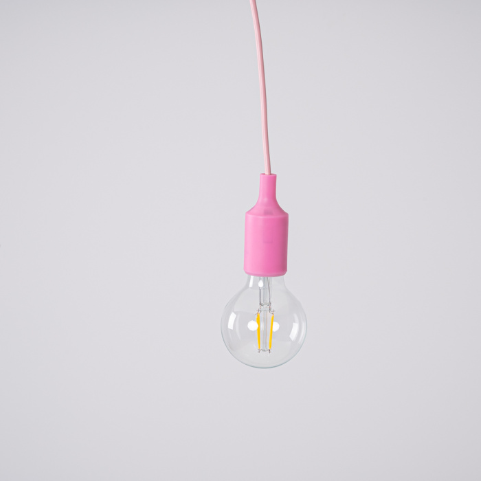Подвесной светильник Muuto E27 Pink ImperiumLoft