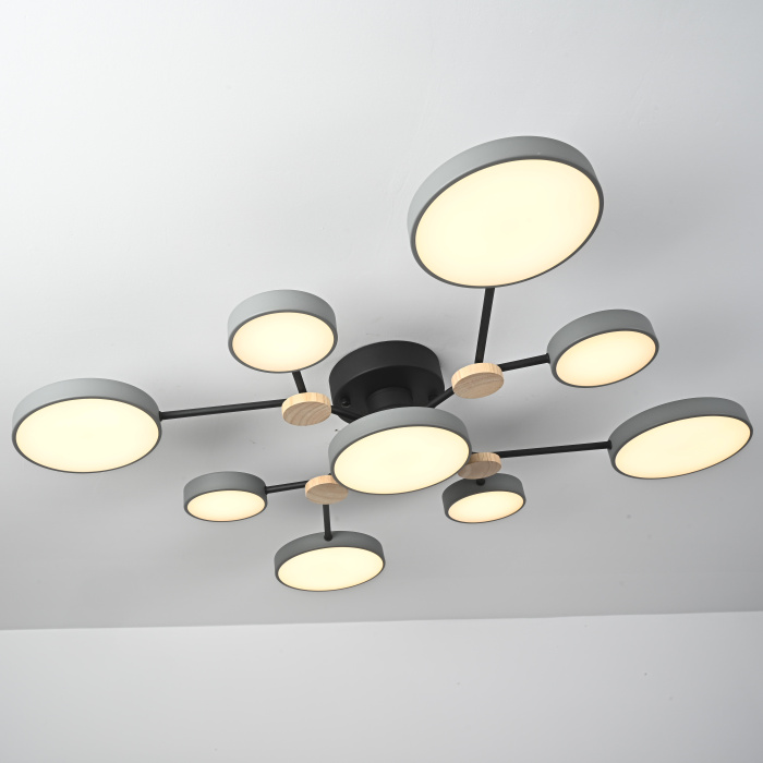 Потолочная люстра GAMMA D98 Grey ImperiumLoft