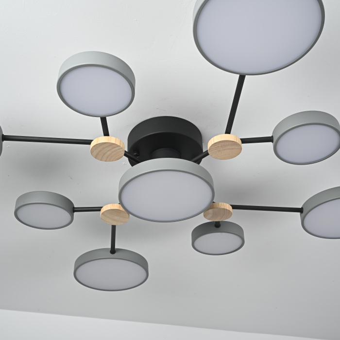 Потолочная люстра GAMMA D98 Grey ImperiumLoft