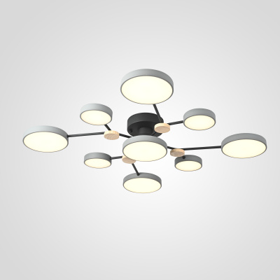 Потолочная люстра GAMMA D98 Grey ImperiumLoft