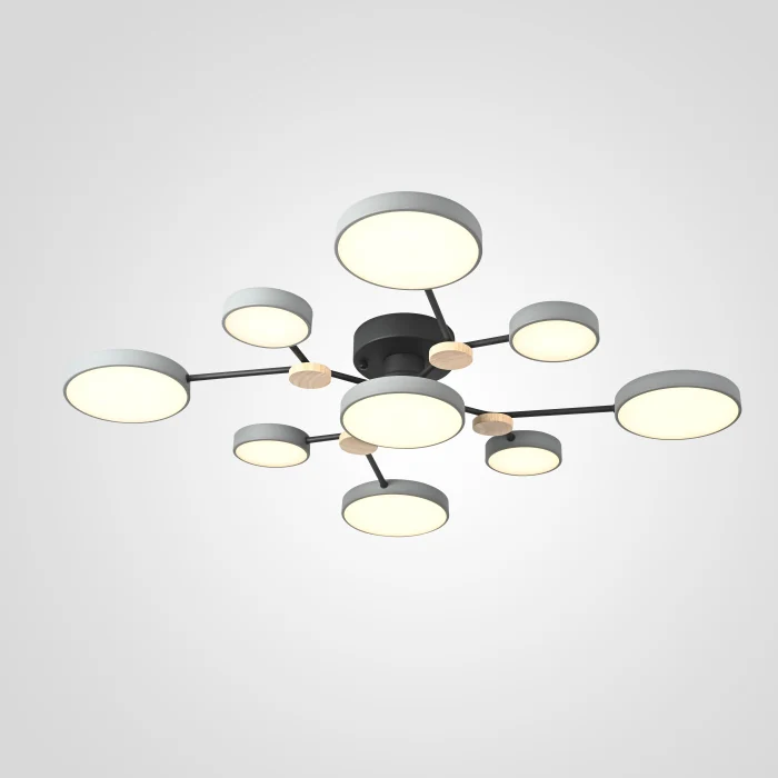 Потолочная люстра GAMMA D98 Grey ImperiumLoft