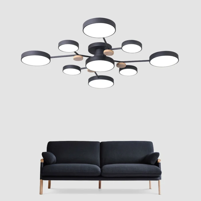 Потолочная люстра GAMMA D98 Grey ImperiumLoft