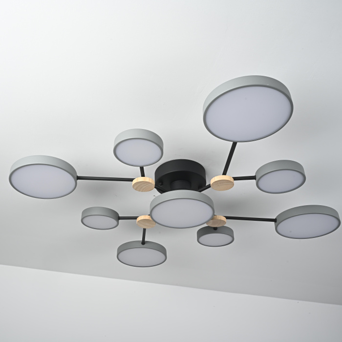 Потолочная люстра GAMMA D98 Grey ImperiumLoft