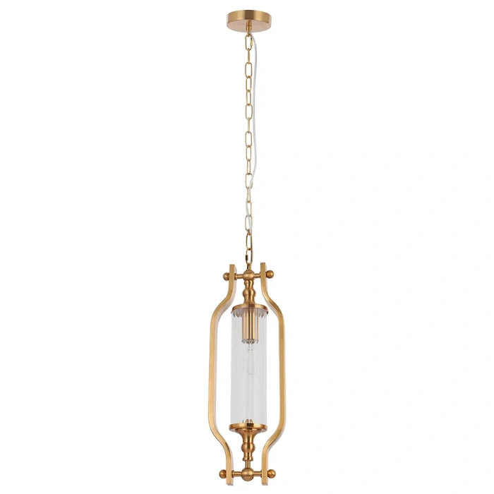 Светильник подвесной Crystal Lux TOMAS SP1 BRASS